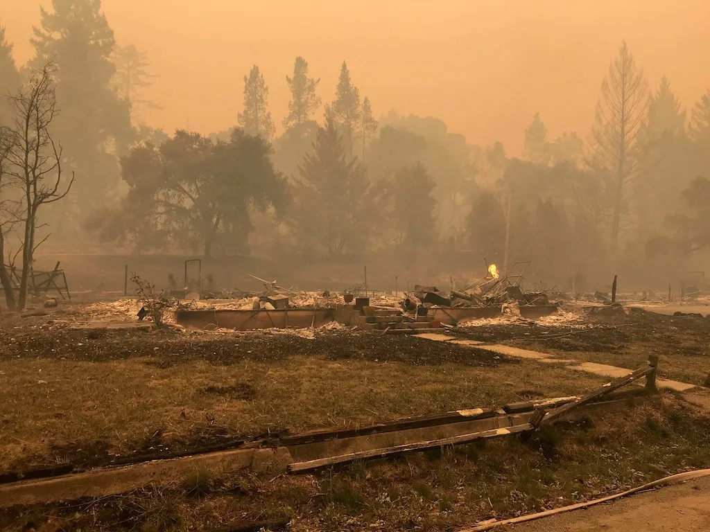 Lightning-sparked wildfires severely damage 118-year-old California park