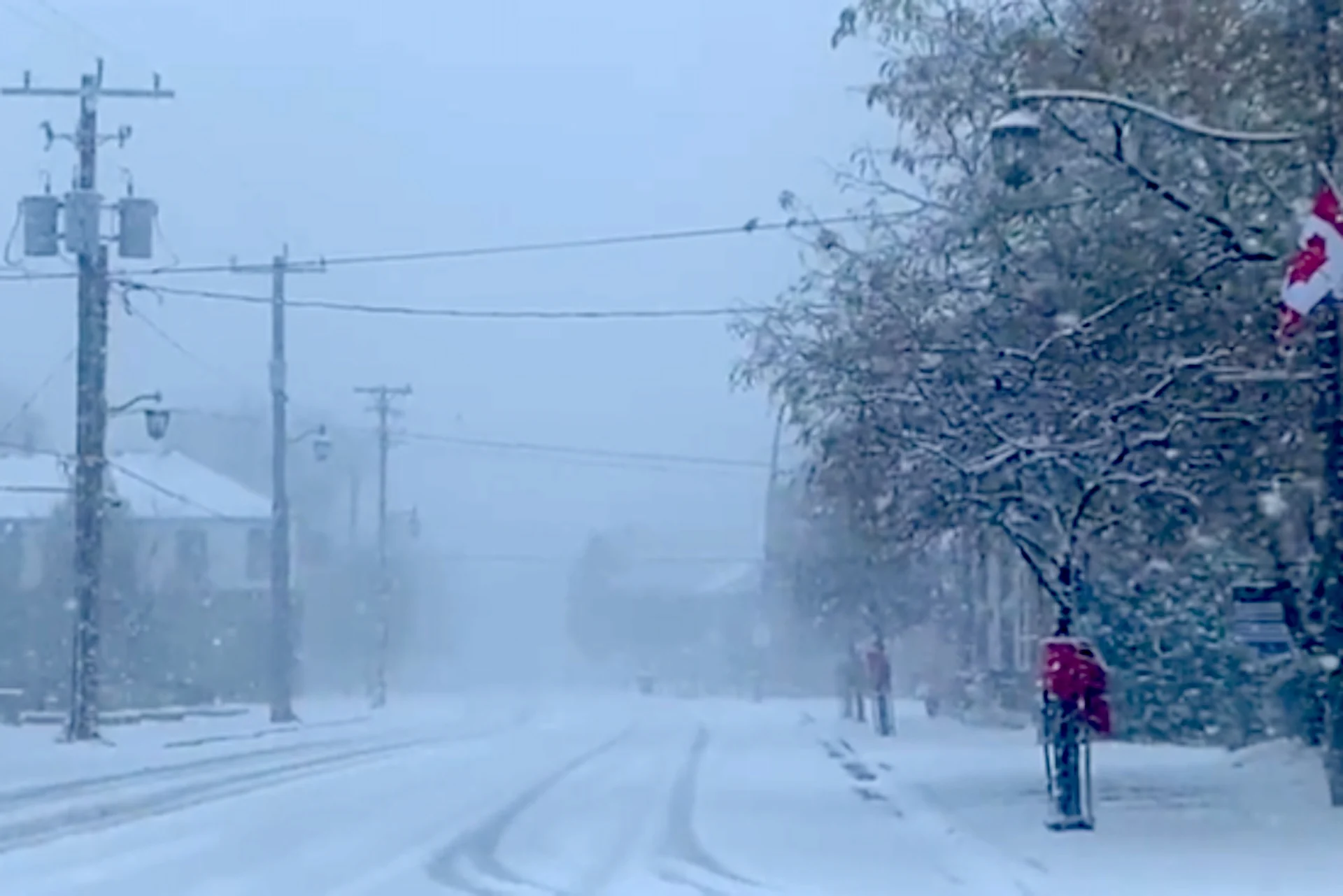 Poor travel expected as snow squalls push through parts of southern