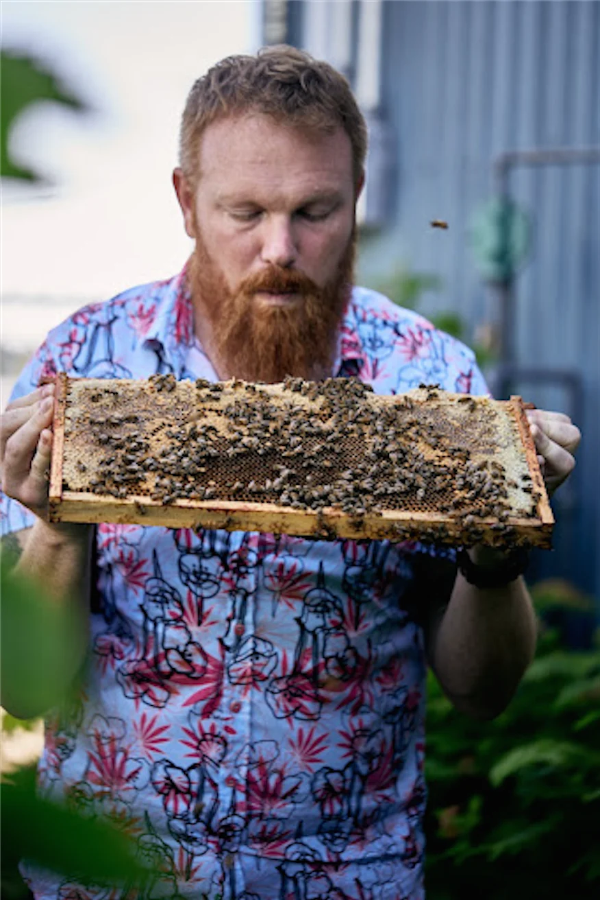 David Brimacombe, owneer of Wayward Distillery.