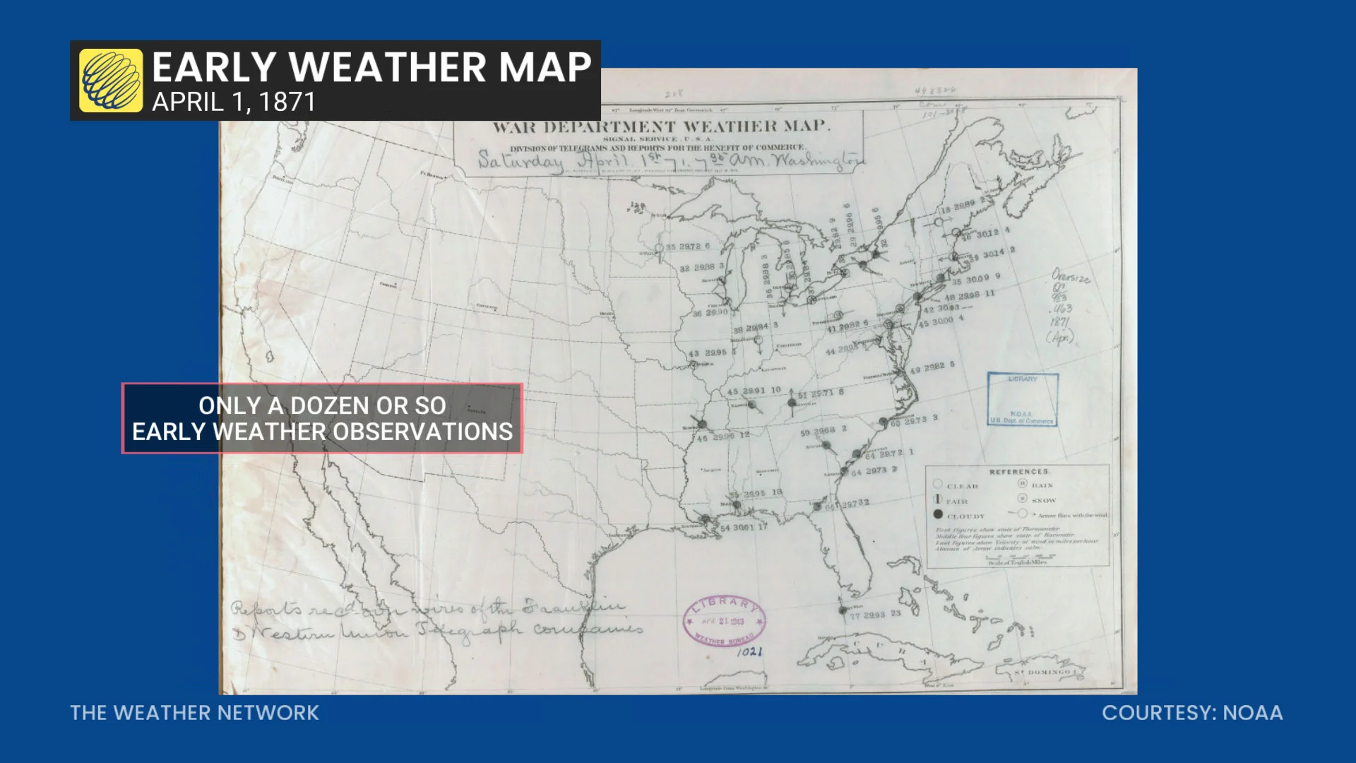 april 1 1871 weather map
