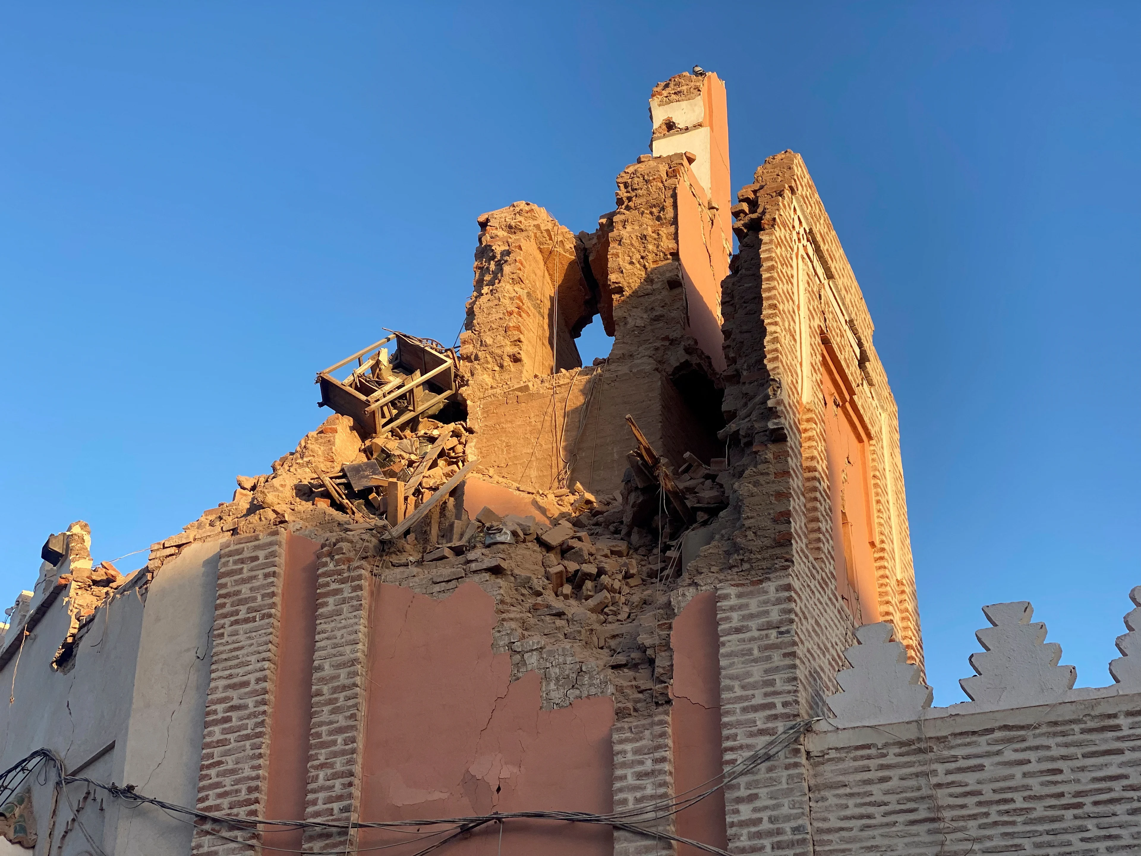 MOROCCO-QUAKE/REUTERS/Abdelhak Balhaki