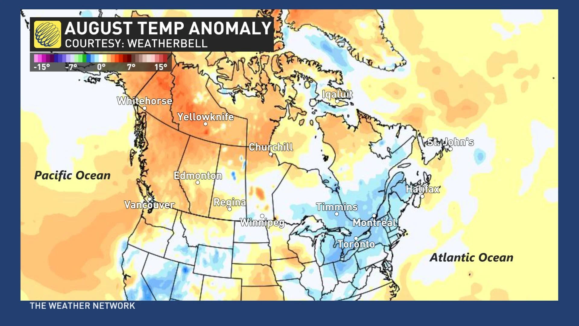 August 2023 Temp Anomaly