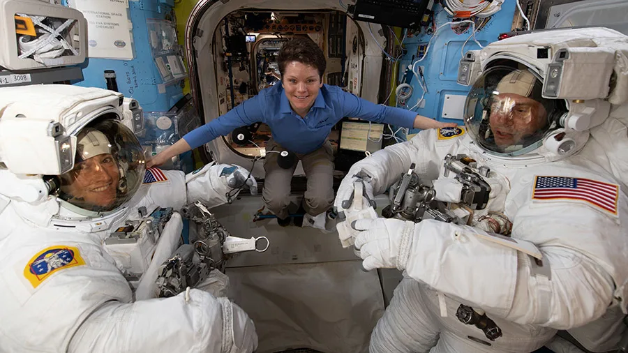 Historic allwomen spacewalk cancelled due to suit issues The Weather