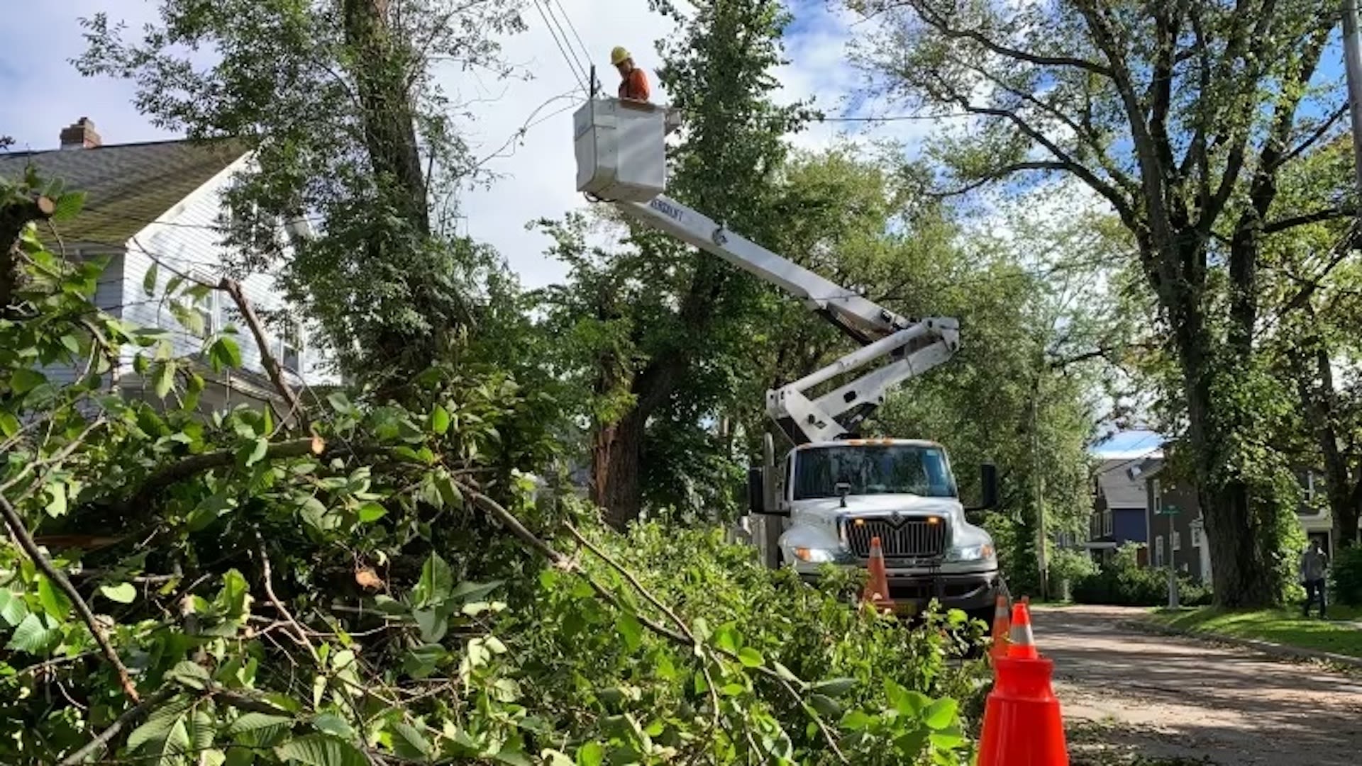 Cleanup from Lee continues as thousands remain without power in Nova ...