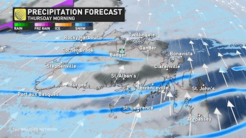 Parts Of Newfoundland May See Up To 50 Cm Of Snow From Intense Squalls ...