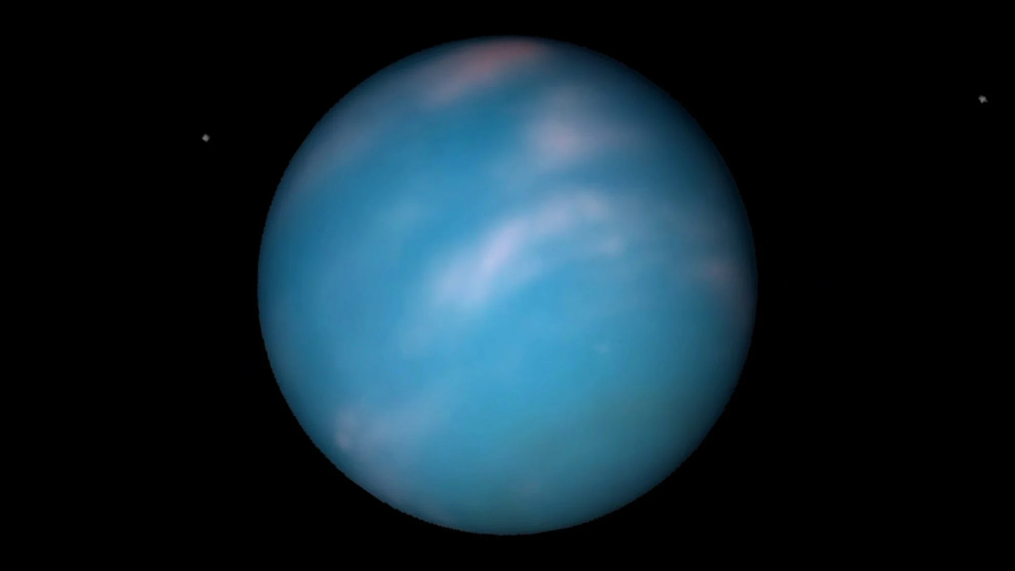 Space weather spawns bright clouds in Neptune's atmosphere