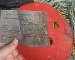 Drifting buoy recovered off Newfoundland coast after 64 years