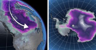 Feels like Antarctica, polar vortex brings frigid temperatures to Alberta