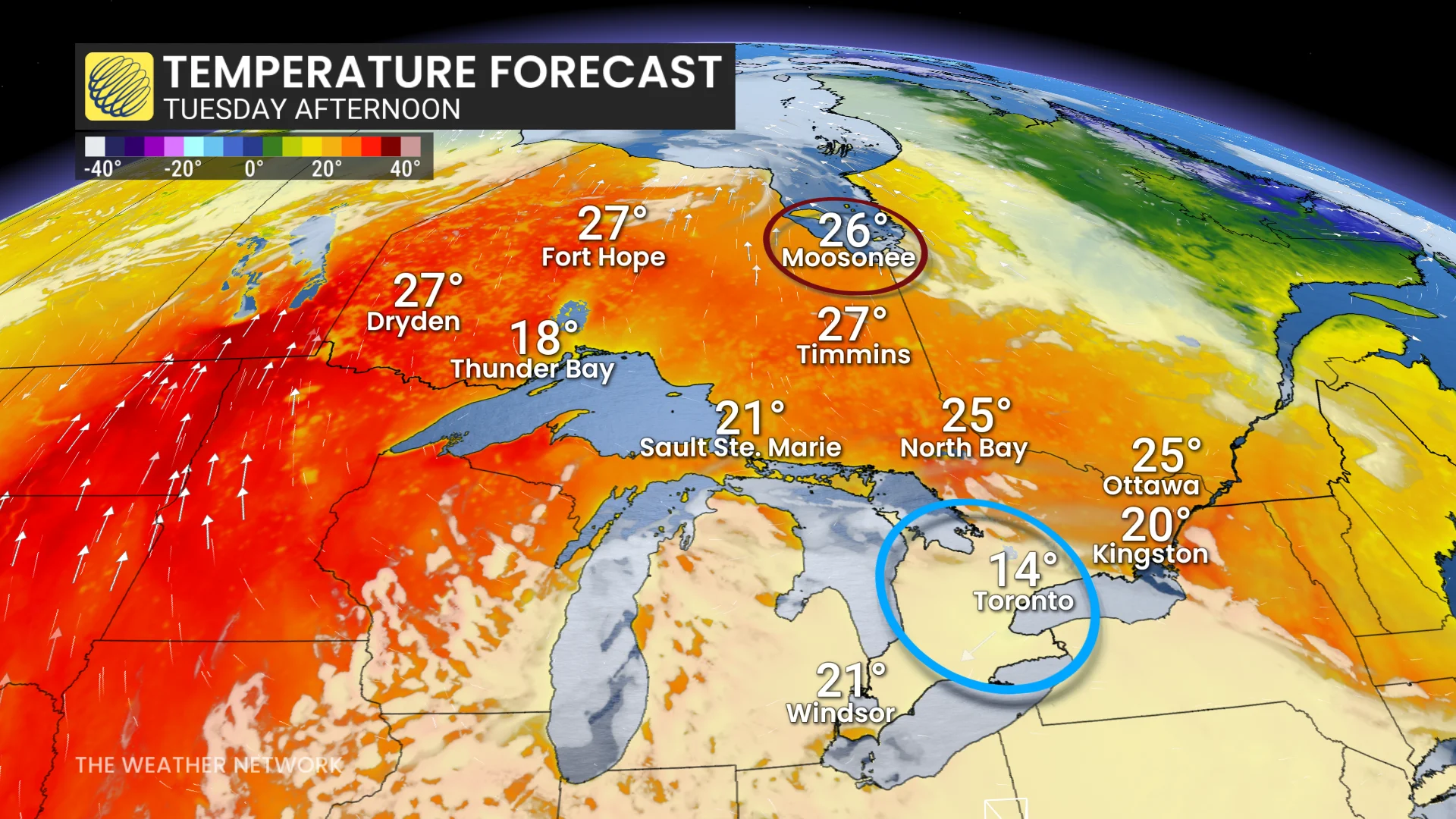 Barron - Onatrio forecast 0512
