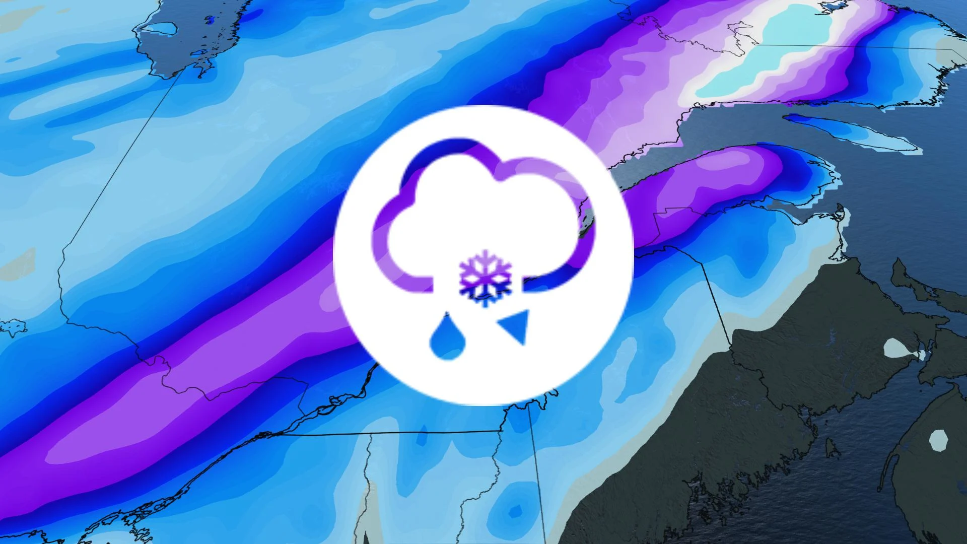 Tempête hivernale : neige, pluie et vents au Québec