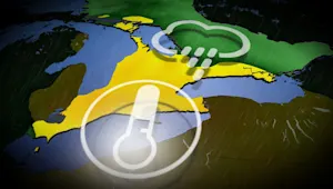 Bundle up. Parts of Ontario are going to run colder than late December this week! 