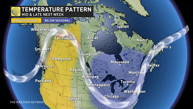 Typhoon across the globe sends parts of Canada into much colder fall ...