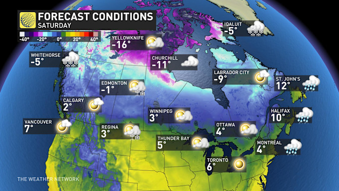 The Weather Network - Canada takes the weekend off in a time notorious ...