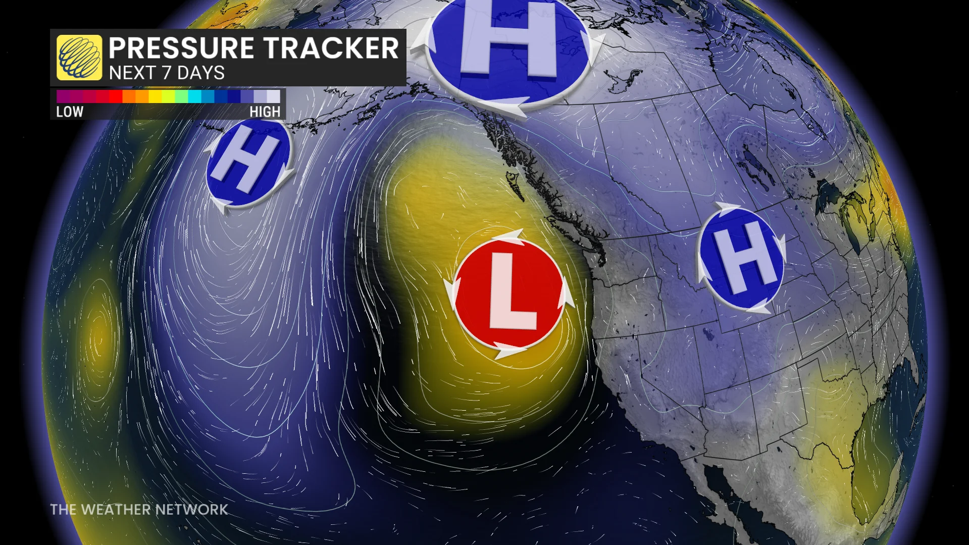 West Coast Pressure Tracker