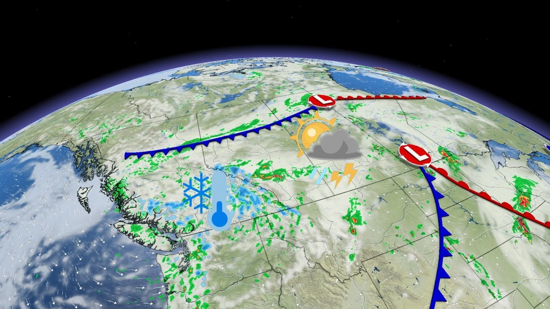 Pattern change brings cool, wet weather to the Prairies and B.C.