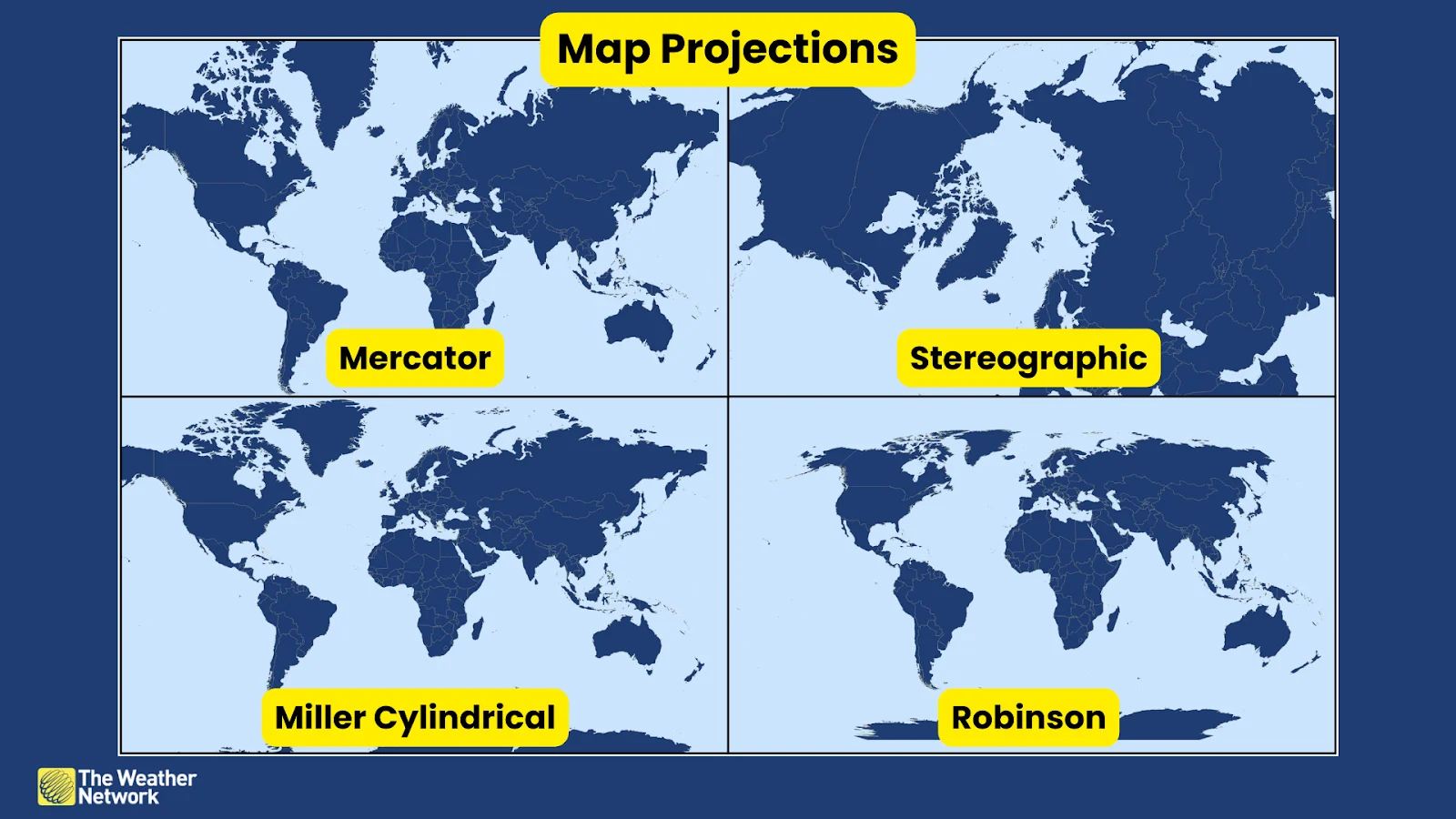 Map Projections Example