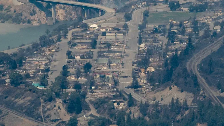 Wildfire that decimated B.C. town was likely human-caused, says official