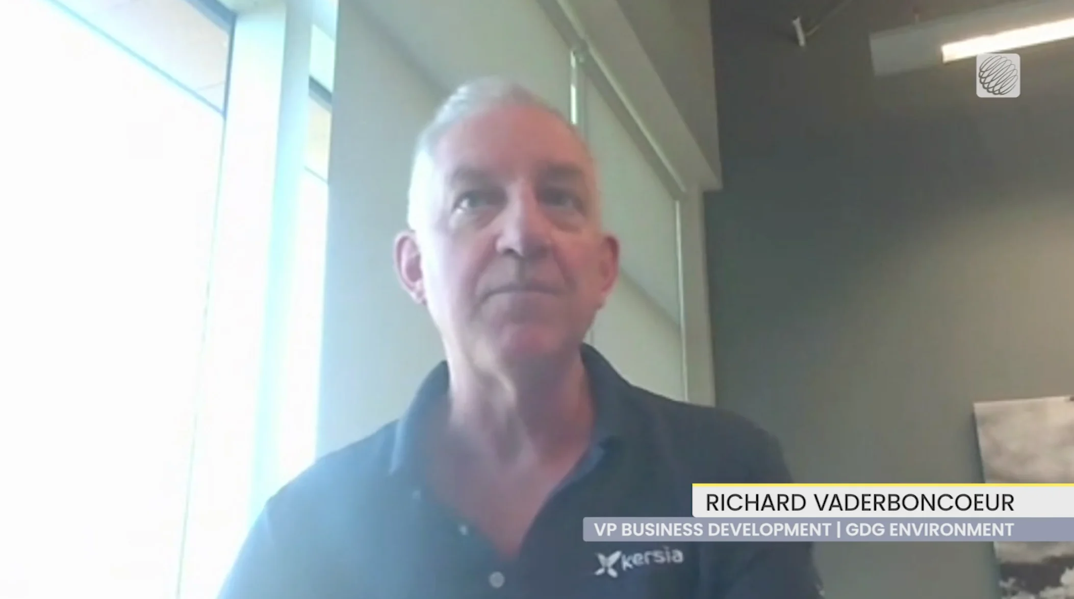 Richard Vadeboncoeur, VP of Business Development at GDG Environment, a mosquito control company out of Trois Riviere in Quebec.