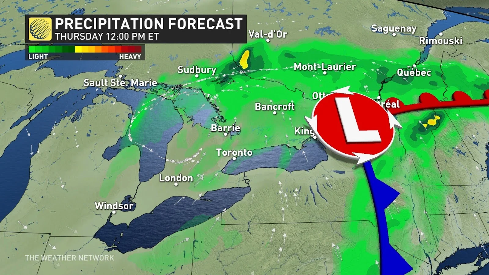 QC Rainfall Thursday