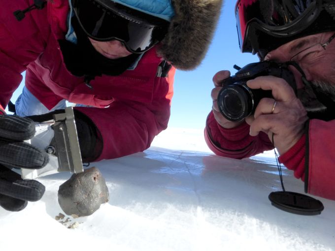 antarctique météorite