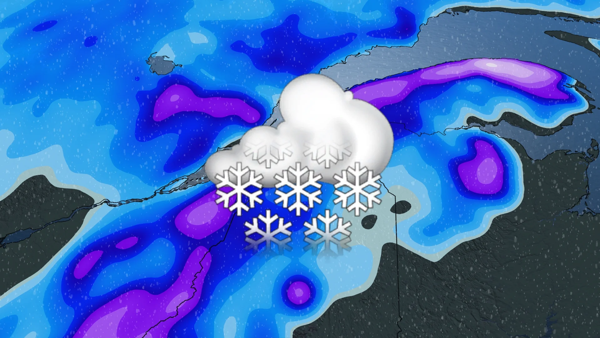 Neige ce week-end : plus de 30 cm par endroits au Québec