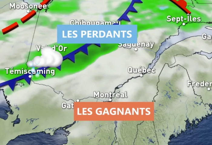 Une tempête automnale frappe au Québec