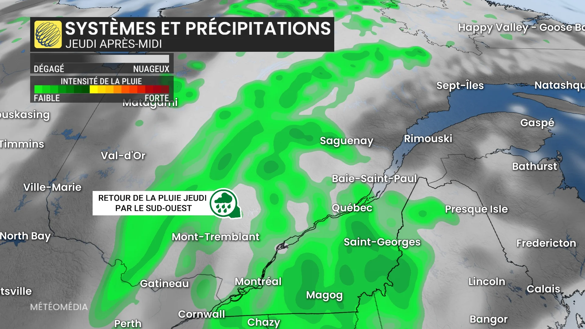 Répit de pluie dans ces régions. Voyez quand.