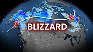 Ready or not, the first blizzard warning of the season has been issued
