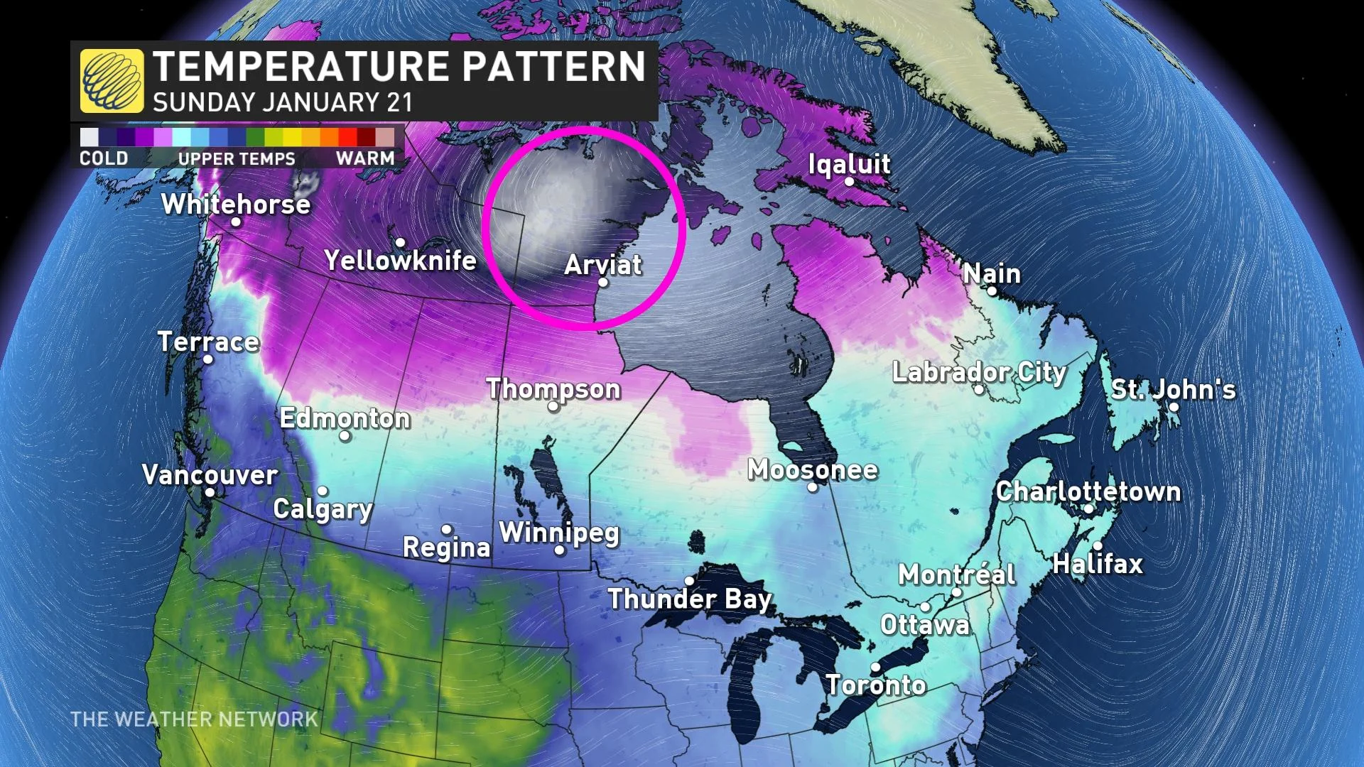 Temperatures Take A Plunge Into The Minus Digits In Atlantic Canada The Weather Network