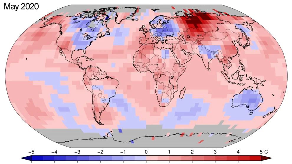 Last month, Earth experienced its hottest May in the record books