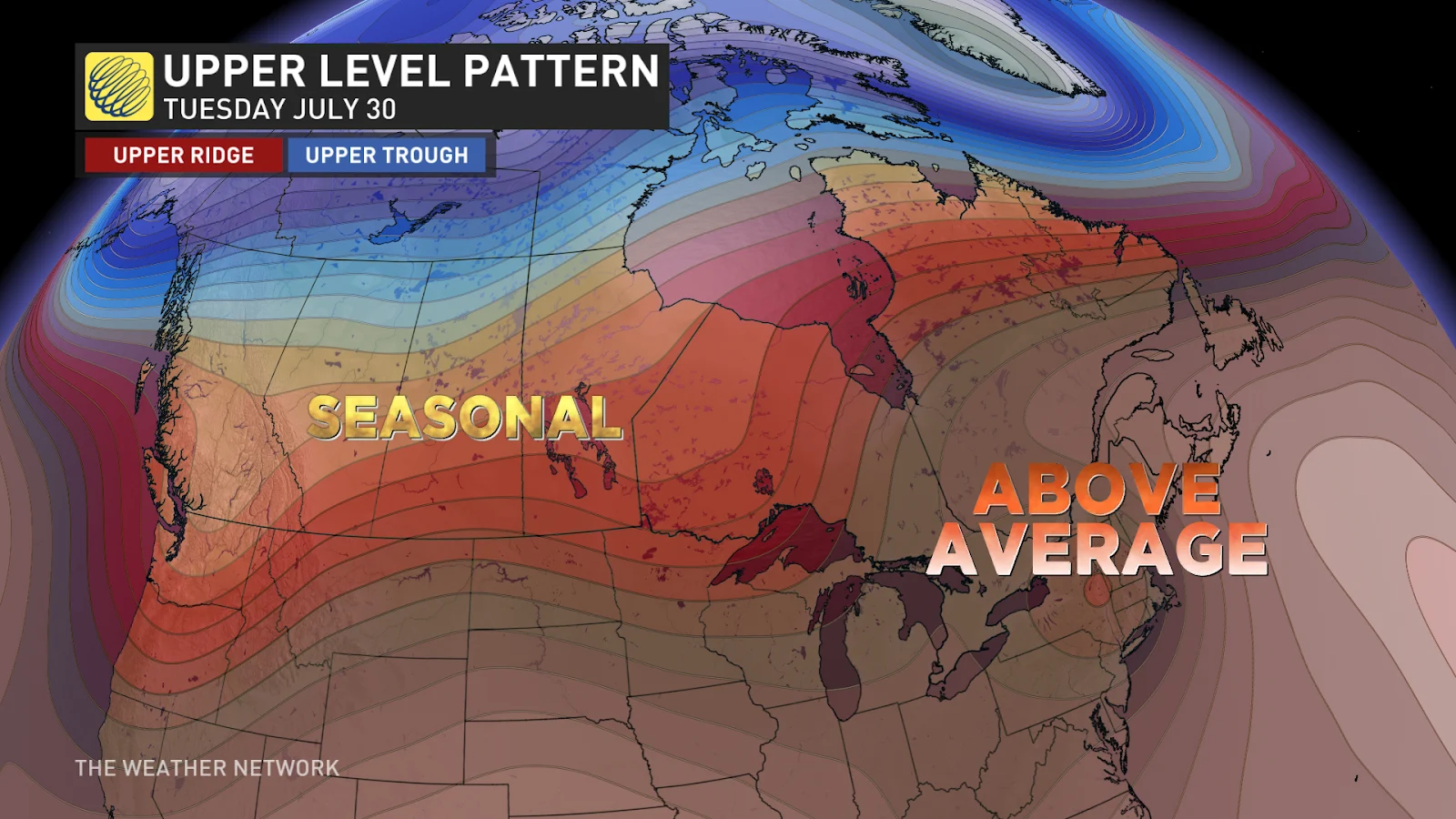 Typhoon Upper Level Pattern