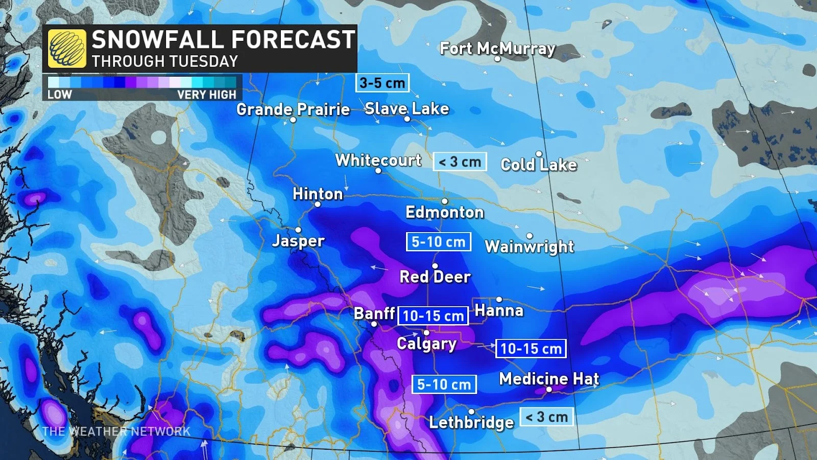YYC Cold Map