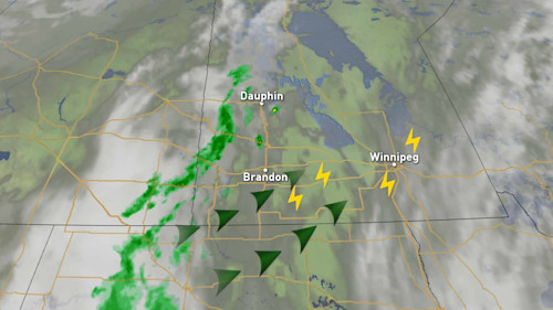 The Weather Network Prairies Threat for severe weather lingers in