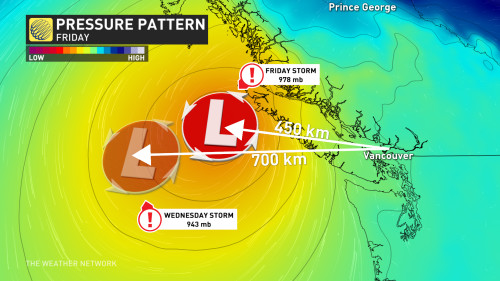 Another Bomb Cyclone Heads For B.C. This Weekend, But This Will Be ...