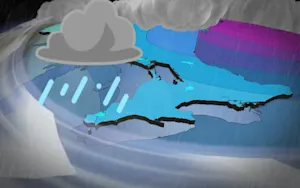 Ontario can't shake the gloom. See what soon follows this sunshine, here