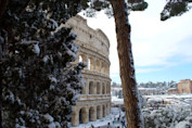 How Rome responded to a very rare snowfall