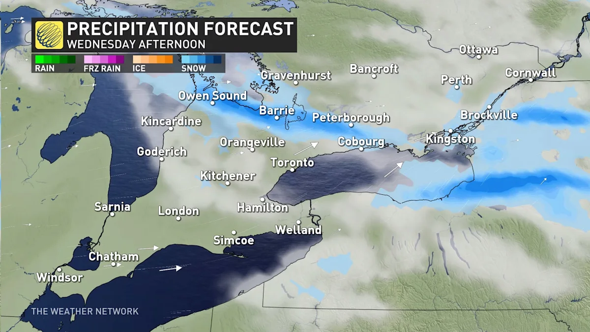 Snow squalls threaten to disrupt travel in parts of southern Ontario