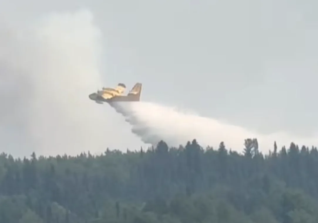 CBC - Garden Hill First Nation fire water bombers - Dwayne Chornoby - Facebook