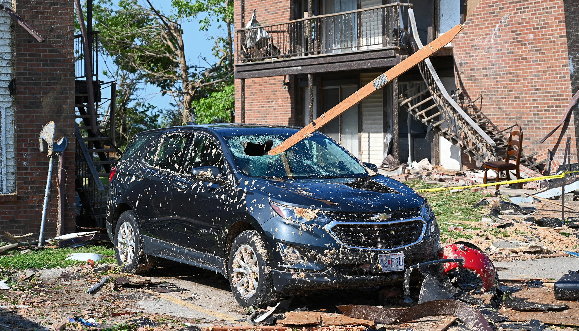 Jefferson, Missouri, tornado damage (Mark Robinson)