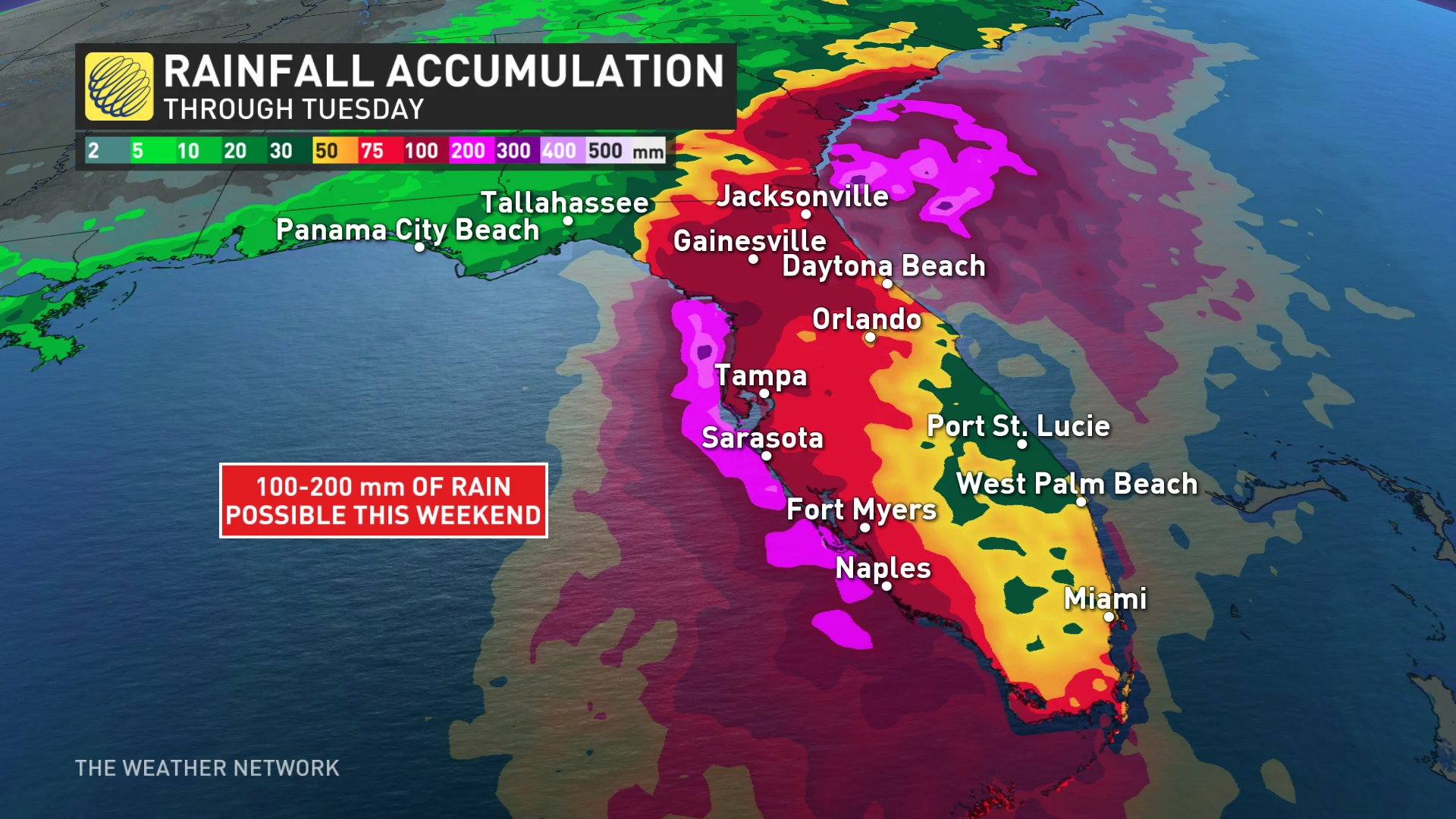 Tropical System Rainfall August 2 2024