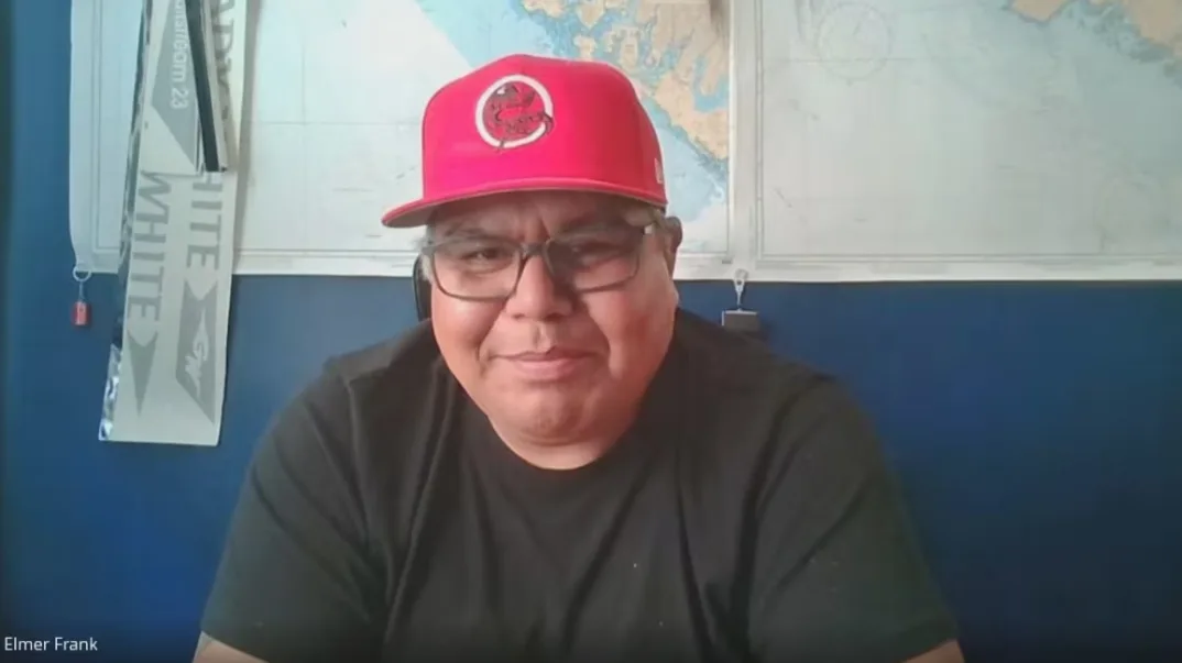 CBC - Elmer Frank chief councillor of the Tla-o-qui-aht First Nation