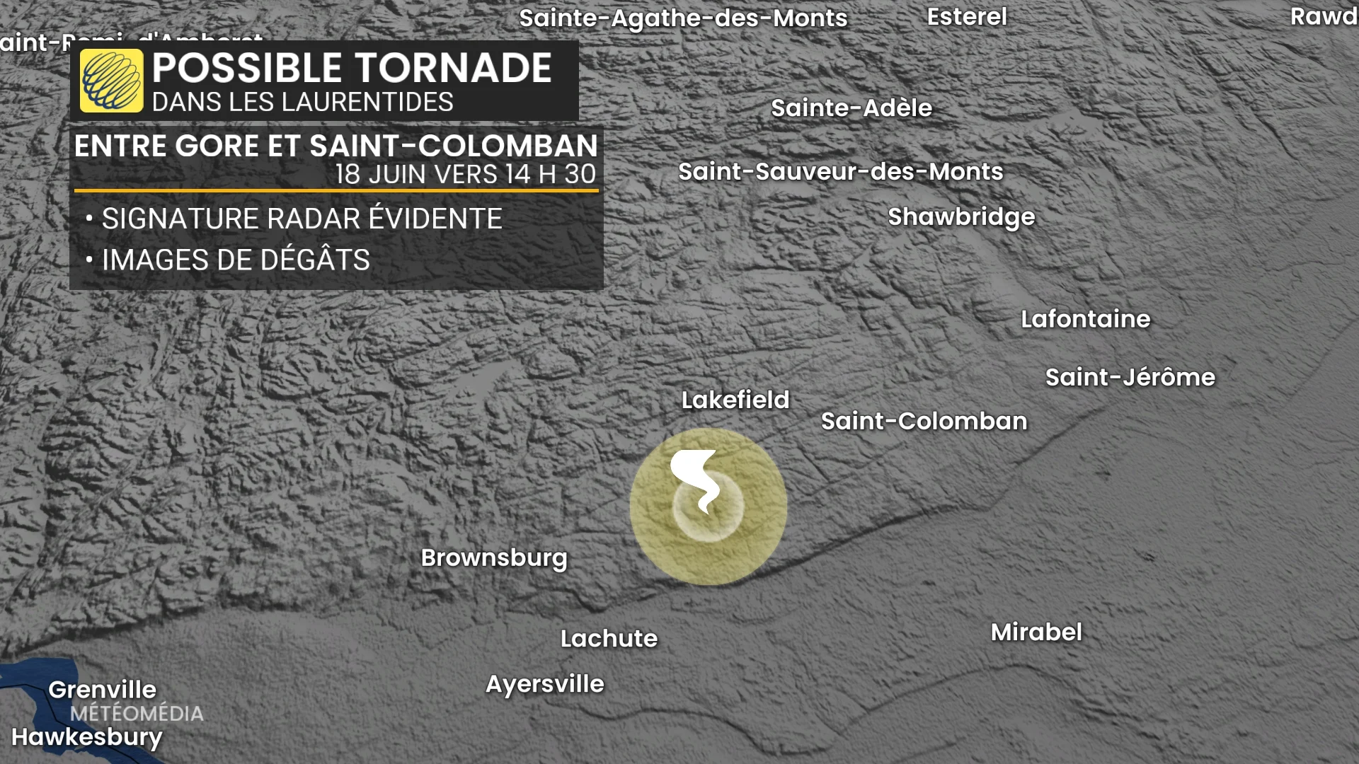 POSSIBLE TORNADE