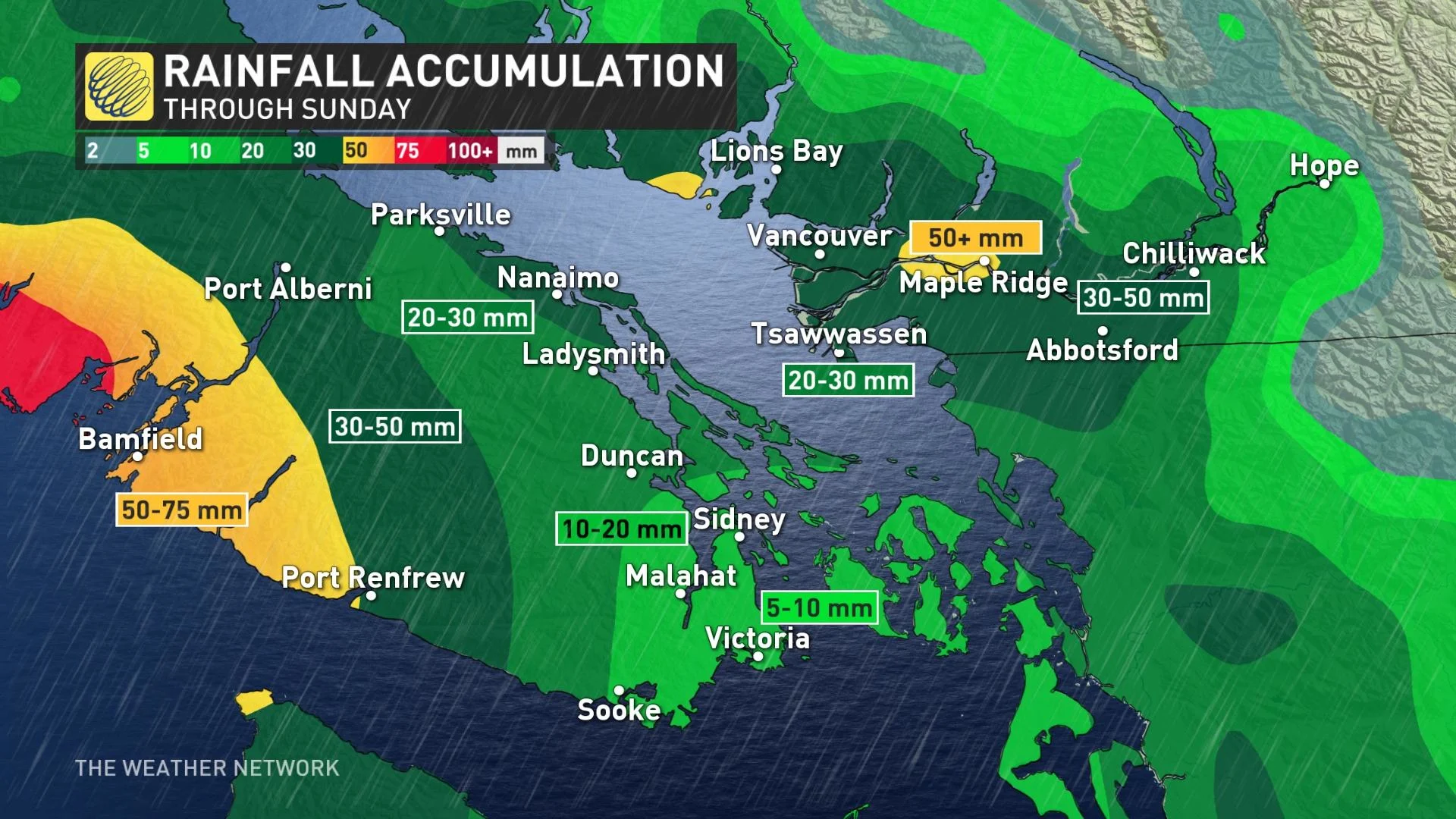 Rainfallamounts
