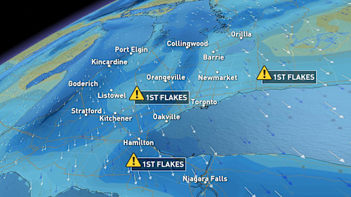 The Weather Network - Ontario: Widespread Snow Threat May Mean Messy ...