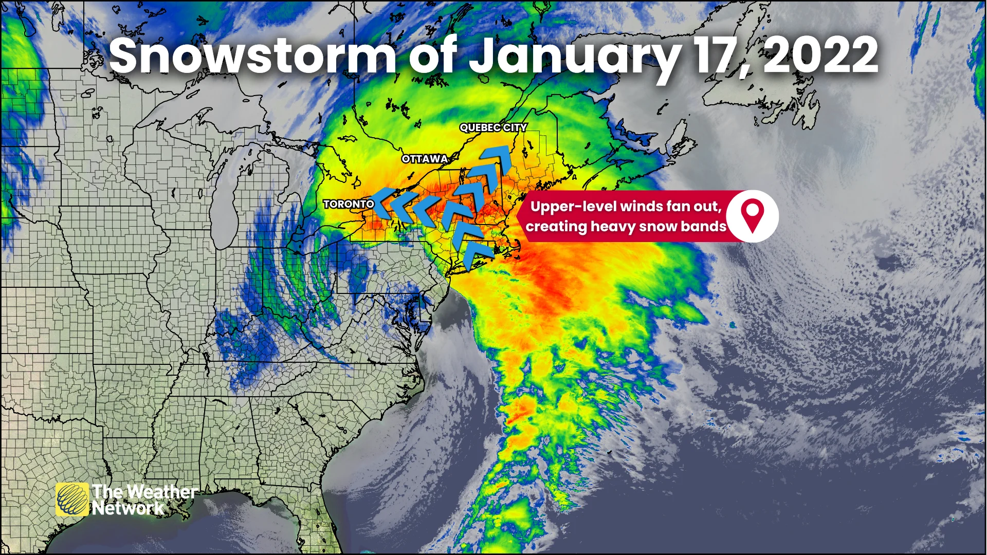 Snowstorm of January 17 2022