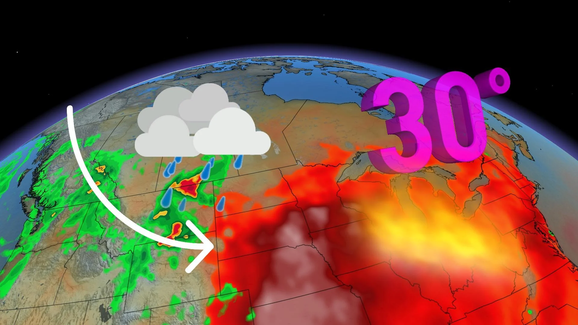 Summer's last long weekend sees reversal of weather fortunes in Canada