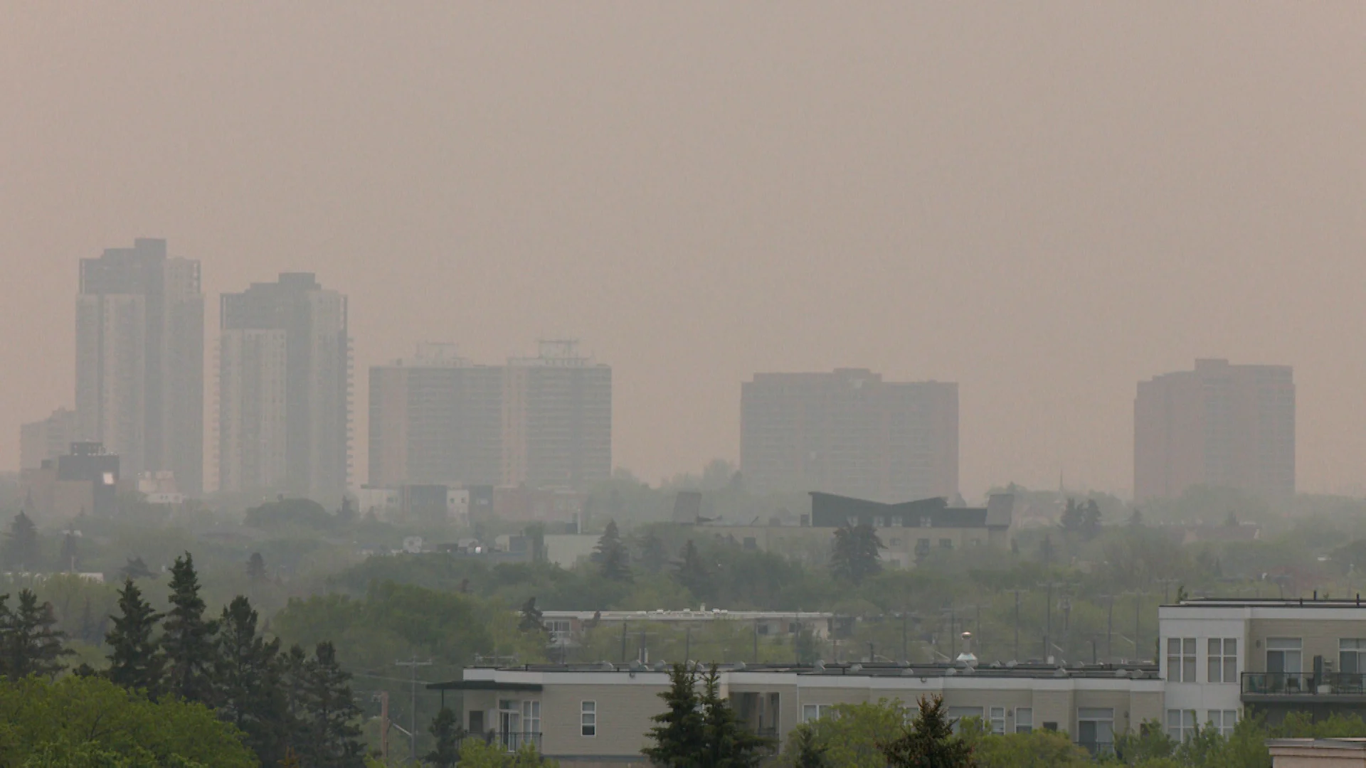 Alberta air quality among worst in the world due to wildfire smoke