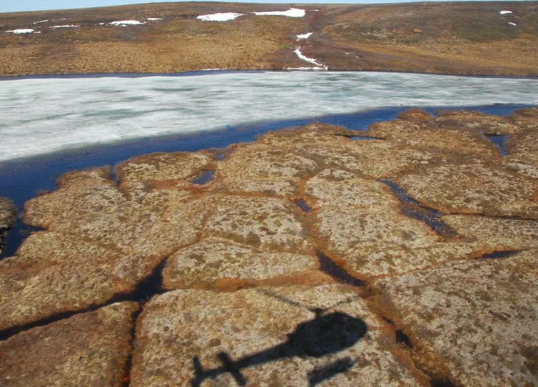 As permafrost collapses, Arctic lakes are being transformed