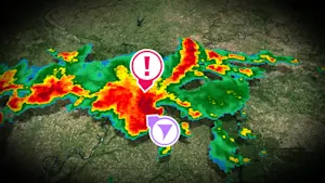 This town had an earthquake during a tornado warning