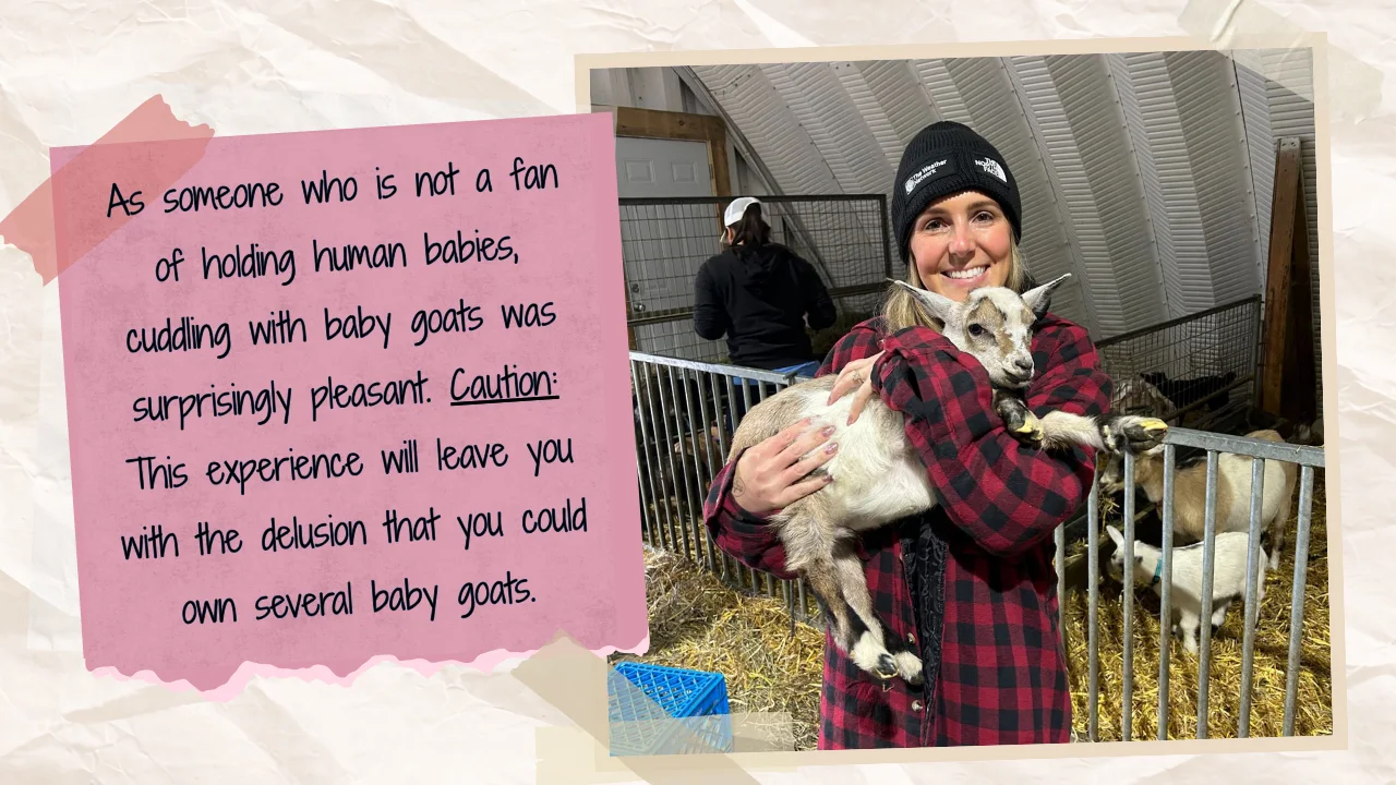 farm 4 - goat snuggles